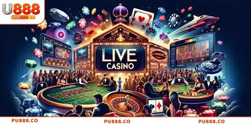 Kho game ở sảnh Live Casino U888 có gì